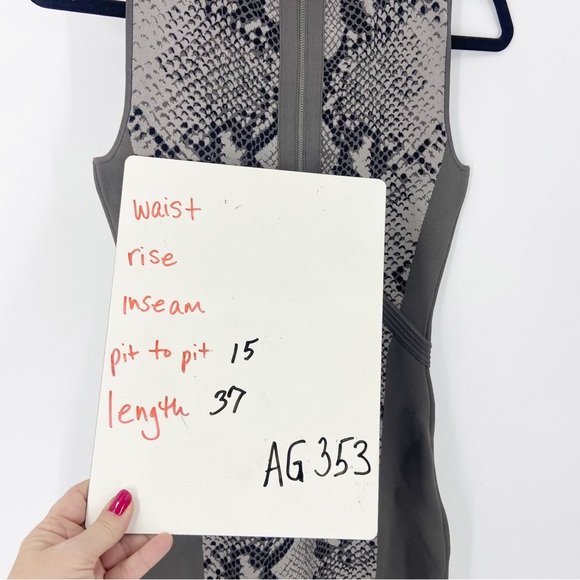 DVF Franca Dress Light Grey Combo Womens Size P 2 Bodycon Sleeveless - Picture 9 of 10